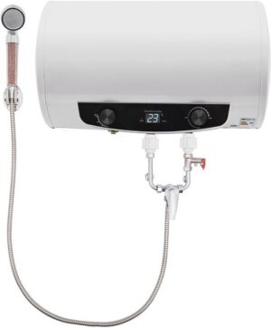 Elektrische boiler 120L horizontale tankboiler met snelle verwarming en digitale thermostaat